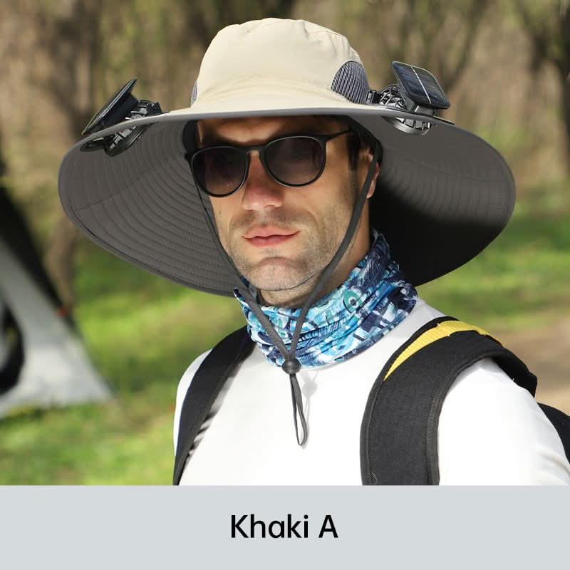 🏃‍🎣2025 zomer bestseller💥Zonnebescherming vissershoed met 2 afneembare zonnevakken(🚀55% korting)