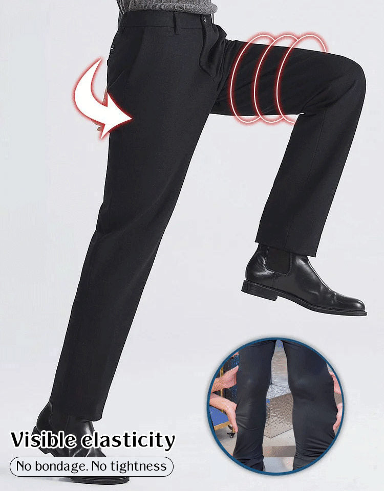 👖Dunne zakelijke broek voor heren voor de zomer – Lichtgewicht, ademend en stijlvol voor warme dagen 🌞🆒
