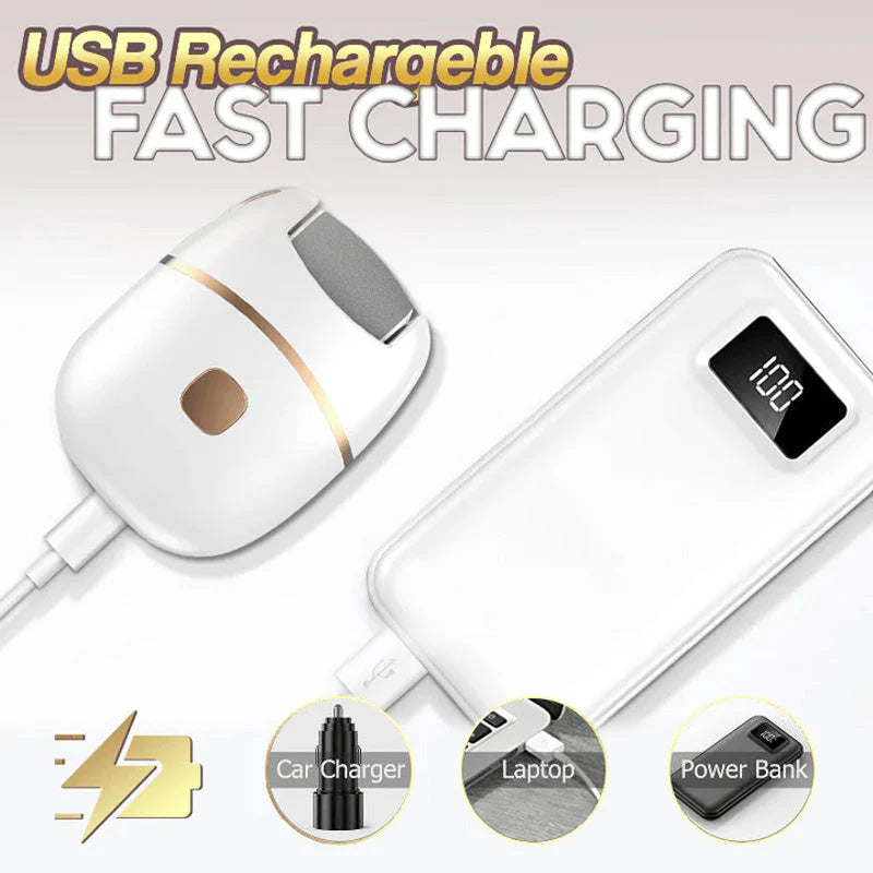 Oplaadbare elektrische scrub voor voeten