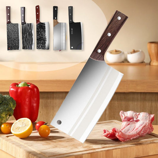 🔪🥬55% korting🍅Gesmeed keukenmes van hoogwaardig roestvrij staal