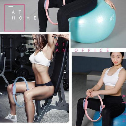 🏃‍♀️ NU 60% KORTING! 🌀 Pilatesring – Verbetert de core-kracht, lichtgewicht en ideaal voor thuis/op reis 💪
