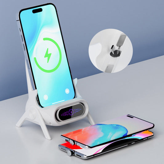 🔥 55% KORTING 🎁 Multifunctionele draadloze houder met snellader voor telefoon