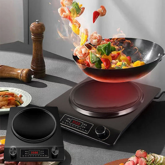 🔥Tijdelijke korting - 55%🔥3500W krachtige concave multifunctionele inductiekookplaat⚡🌡️