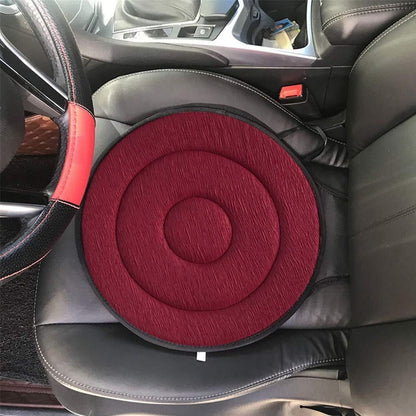 🪑✨ 360° draaibaar zitkussen - Ergonomische ondersteuning voor bureaustoel en autostoel met kern van traagschuim 🔄💺
