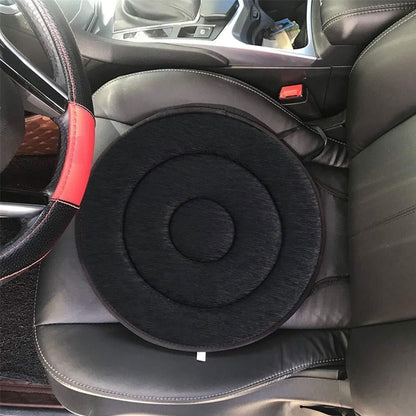 🪑✨ 360° draaibaar zitkussen - Ergonomische ondersteuning voor bureaustoel en autostoel met kern van traagschuim 🔄💺