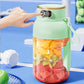 2-in-1 sapcentrifugebeker 🍹 Drink direct na het persen. Grote inhoud, digitaal scherm, ontwerp met meerdere messen. Draagbaar en een must-have voor de sportschool en buitenactiviteiten 🏋️
