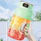 2-in-1 sapcentrifugebeker 🍹 Drink direct na het persen. Grote inhoud, digitaal scherm, ontwerp met meerdere messen. Draagbaar en een must-have voor de sportschool en buitenactiviteiten 🏋️