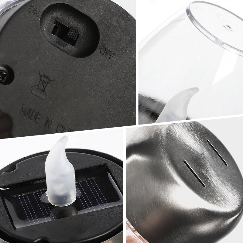 🕯️ KOOP 2, KRIJG 1 GRATIS! ☀️ Set van 6 LED-tafellampen op zonne-energie – Vlamloos & Waterdicht, Automatisch aan/uit met schemersensor voor tuin & feestjes 🏕️