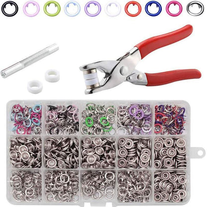🧵 50% KORTING! 🔘 DIY-set voor het vastzetten van knopen – Complete set, eenvoudig in gebruik & versterkt je kleding ✂️