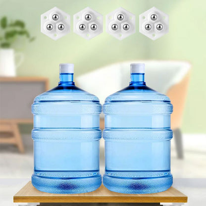 360° Zwenkbare Drie Kogelwielen Meubelmobiliteitsgoden