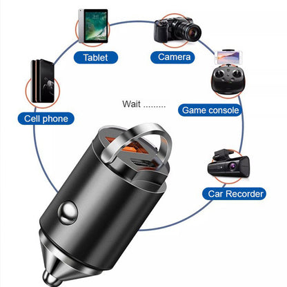 🚗GROTE UITVERKOOP - 60% KORTING🔥Supersnelle autolader – Dubbele poort PD & QC snelladen