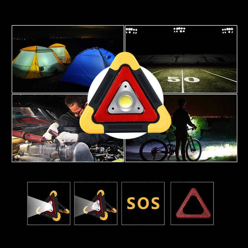 🔥2025 Ny ankomst🔥 3-IN-1 sol nöd triangel varningsljus vid vägkanten