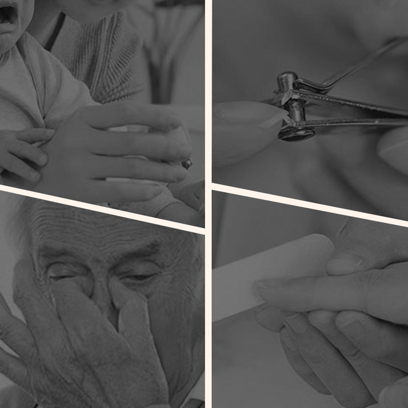 💅 60% KORTING! ✨ 2-IN-1 NAGELSET - Elektrische nagelknipper en polijstmachine, oplaadbaar en waterdicht voor thuisgebruik 🛁📦