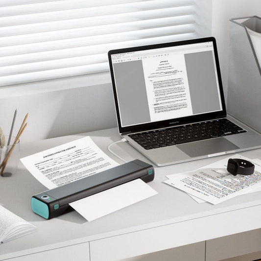 🔈🔈 60% KORTING! 🔥D810 Draagbare Bluetooth thermische printer – Ideaal voor tattoostudio's en kantoren 🖨️📱
