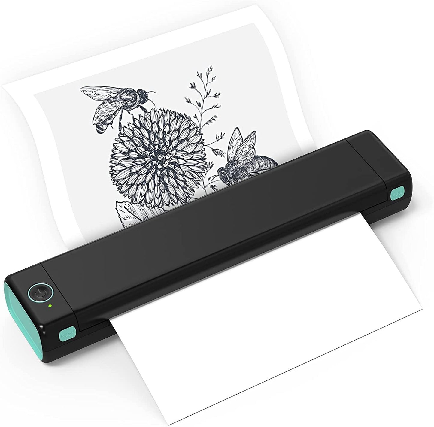 🔈🔈 60% KORTING! 🔥D810 Draagbare Bluetooth thermische printer – Ideaal voor tattoostudio's en kantoren 🖨️📱