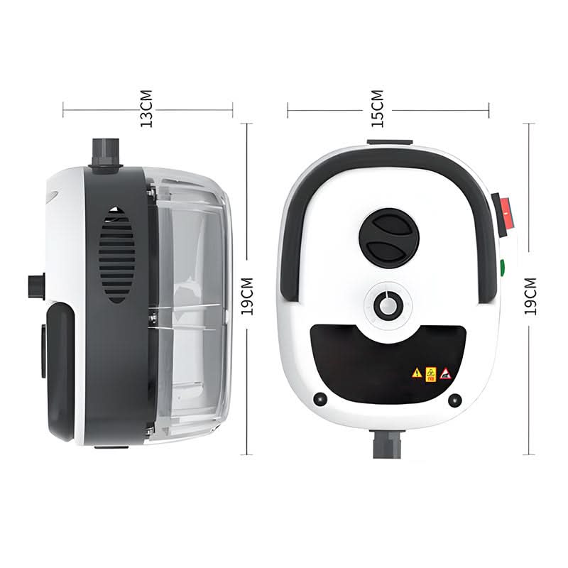 🧼 50% KORTING! 💨 Multifunctionele draagbare stoomreiniger – 15 sec. opwarmtijd, hoge temperatuur & perfect voor grondige reiniging thuis 🏠