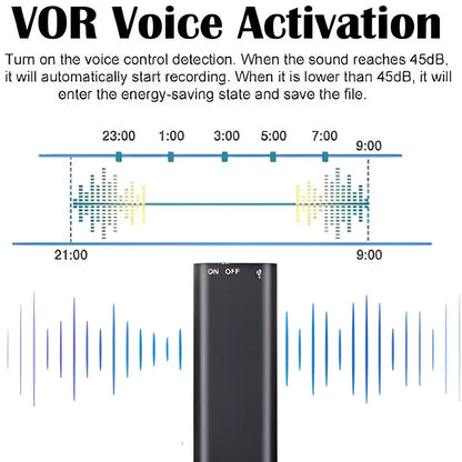 🎙️ NU 60% KORTING! 🔥 Mini-spraakrecorder – Slimme geluidsopname, compact en gebruiksvriendelijk, lange batterijduur 🔋