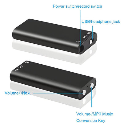 🎙️ NU 60% KORTING! 🔥 Mini-spraakrecorder – Slimme geluidsopname, compact en gebruiksvriendelijk, lange batterijduur 🔋