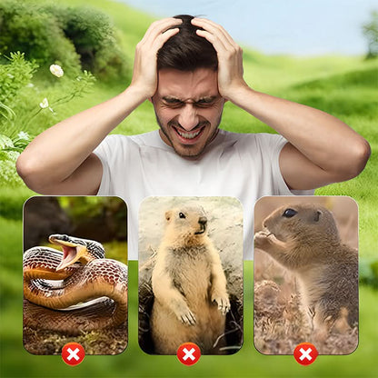 ⏰ 50% KORTING – NOG MAAR 48 UUR! ☀️💧 Waterdichte mollenverjager – werkt op zonne-energie! 🐭🚫