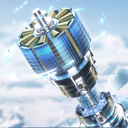 🧊Bestseller voor zomer 2025💦Handheld mini-ijsventilator met hoog windturbinevermogen (🔥55% korting)