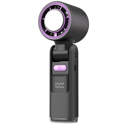 🧊Bestseller voor zomer 2025💦Handheld mini-ijsventilator met hoog windturbinevermogen (🔥55% korting)