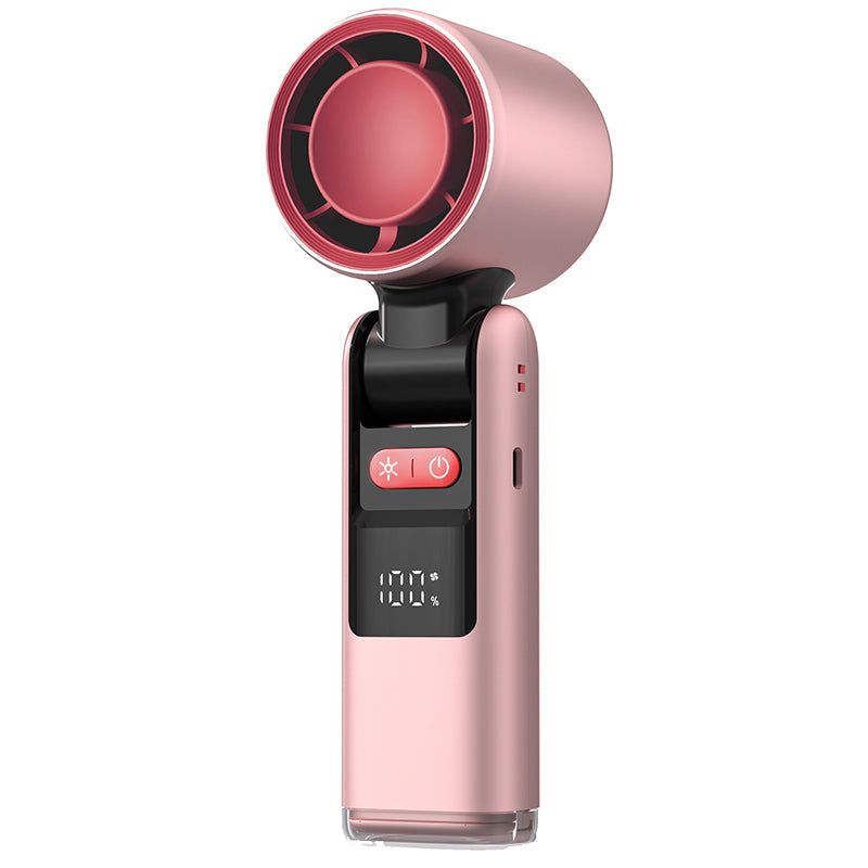 🧊Bestseller voor zomer 2025💦Handheld mini-ijsventilator met hoog windturbinevermogen (🔥55% korting)