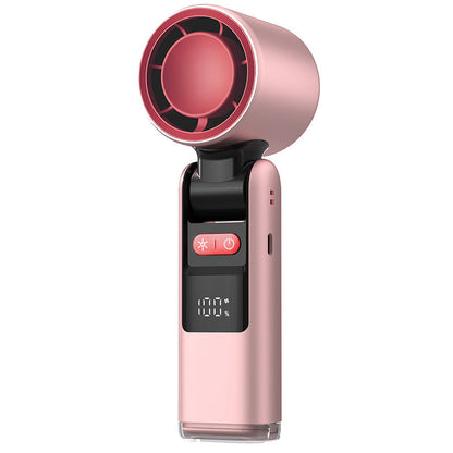 🧊Bestseller voor zomer 2025💦Handheld mini-ijsventilator met hoog windturbinevermogen (🔥55% korting)