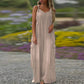 🌸Speciale prijs🌸  Dames losse jumpsuit met wijde pijpen en zakken