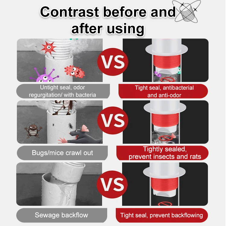 🔥Bestseller🔥Anti-geurartefact van afvoerpijp