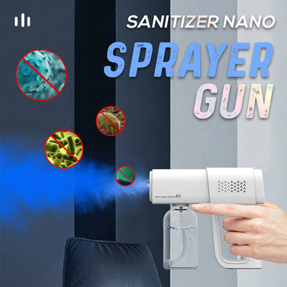 💨 🛡️Nano-spuitpistool voor desinfectiemiddel – de ultrafijne nanonevel bedekt oppervlakken snel, afvegen is niet nodig.🏠