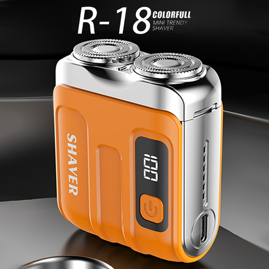 🪒 50% KORTING!🔥Draagbaar mini-scheerapparaat voor mannen – compact en oplaadbaar🧳