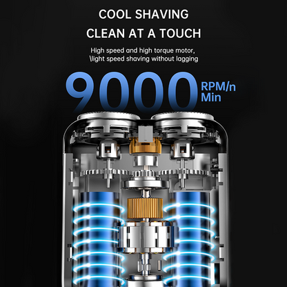 🪒 50% KORTING!🔥Draagbaar mini-scheerapparaat voor mannen – compact en oplaadbaar🧳