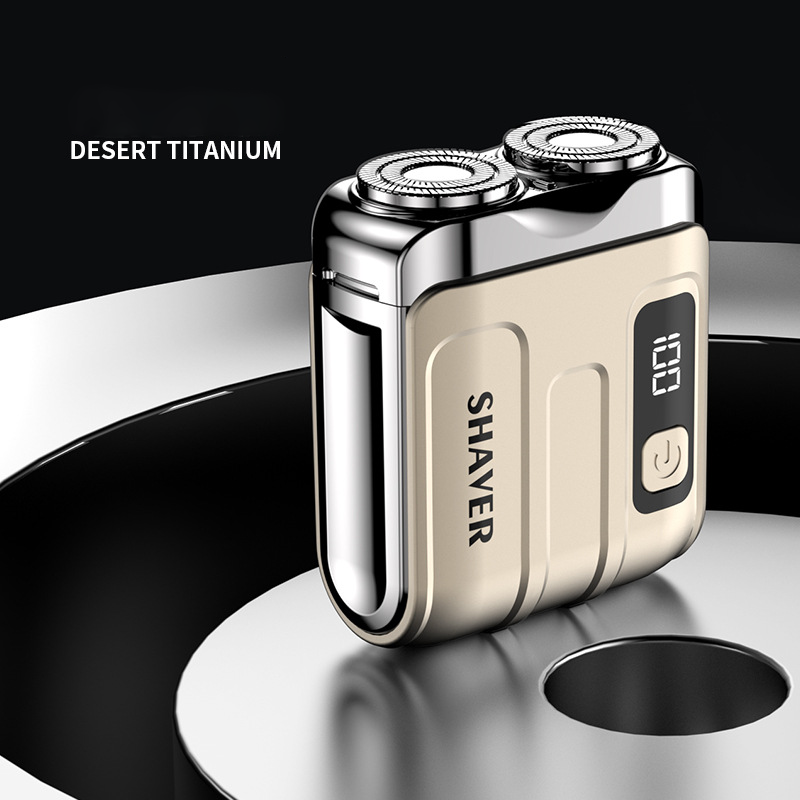 🪒 50% KORTING!🔥Draagbaar mini-scheerapparaat voor mannen – compact en oplaadbaar🧳