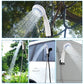 🚿Draagbare kampeerdouche met verstelbare waterstroom – Voor eenvoudig en handig schoonmaken buitenshuis!✨