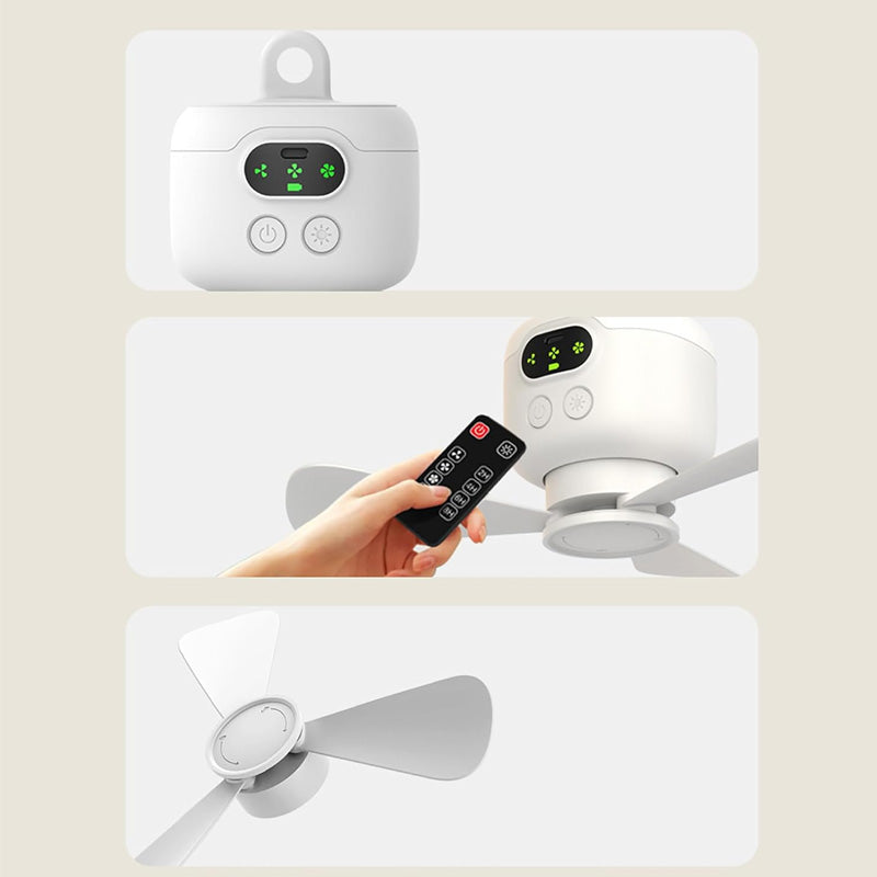⏰ Tijdelijke aanbieding: 50% KORTING op een oplaadbare plafondventilator met ledverlichting! 🌬️✨