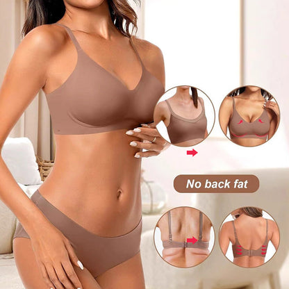 Naadloze bh zonder draad en push-up