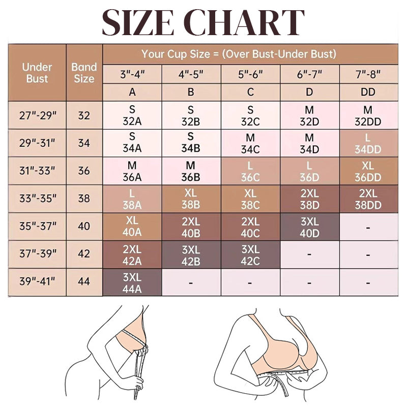 Naadloze bh zonder draad en push-up