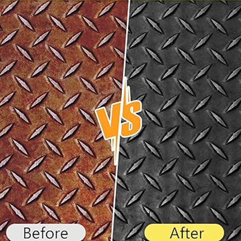 🔥50% KORTING!🏠Rust Converter Metallic Paint – Eén laag houdt roest tegen, schuren of dampen niet nodig. Droogt op tot een strakke metalen afwerking. Perfect voor tuingereedschap en hekken. 🔨🛡️