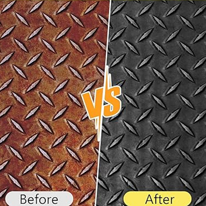 🔥50% KORTING!🏠Rust Converter Metallic Paint – Eén laag houdt roest tegen, schuren of dampen niet nodig. Droogt op tot een strakke metalen afwerking. Perfect voor tuingereedschap en hekken. 🔨🛡️