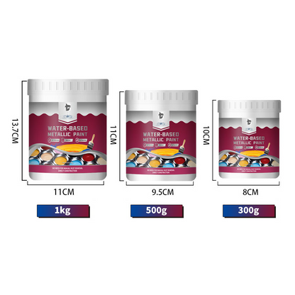 🔥50% KORTING!🏠Rust Converter Metallic Paint – Eén laag houdt roest tegen, schuren of dampen niet nodig. Droogt op tot een strakke metalen afwerking. Perfect voor tuingereedschap en hekken. 🔨🛡️