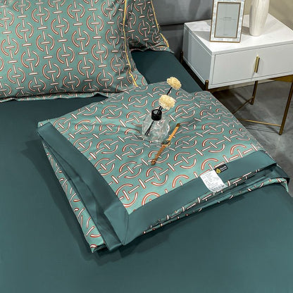 🛏Bestseller 2025🔥Verkoelende, ademende bloemenlakenset van 4 stuks (🚀55% korting)