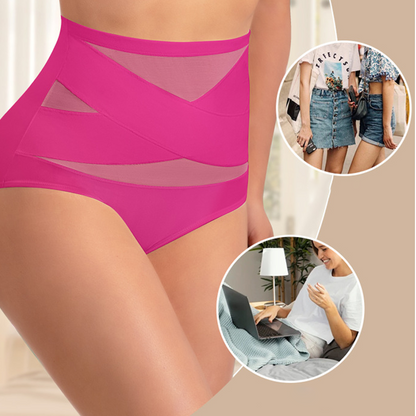 🌸Laatste dag – Koop 1 krijg 2 gratis!✨ Hooggetailleerde panty in grote maten met buikversteviging