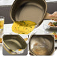 🔥55% tijdelijke korting🍳 30 cm titanium steelpan met antiaanbaklaag en deksel