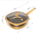 🔥55% tijdelijke korting🍳 30 cm titanium steelpan met antiaanbaklaag en deksel