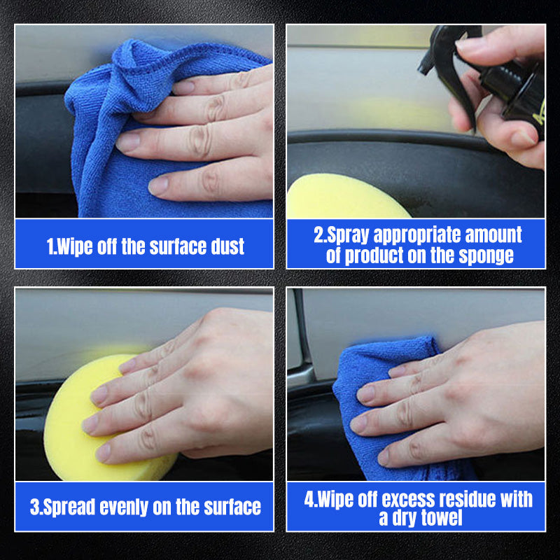 🚗2025 Best Verkocht🔥Kristalcoatingmiddel voor het opknappen van kunststof auto-interieurdelen(🔥60% korting)