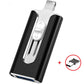 64 GB Micro USB + MFi-gecertificeerde Lightning + 8-pins + USB 3.0 ⚡4-in-1-geheugen voor iPhone/iPad/Android/PC⚡