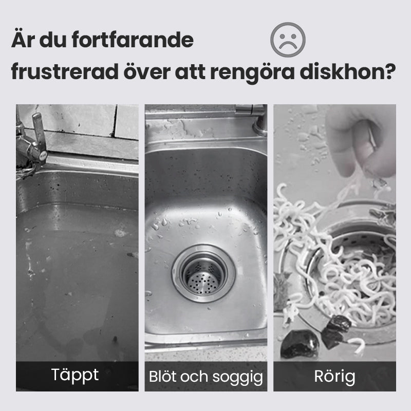 🏡2025 Zomerbesteller🎁Multifunctionele afvoermand voor de gootsteen