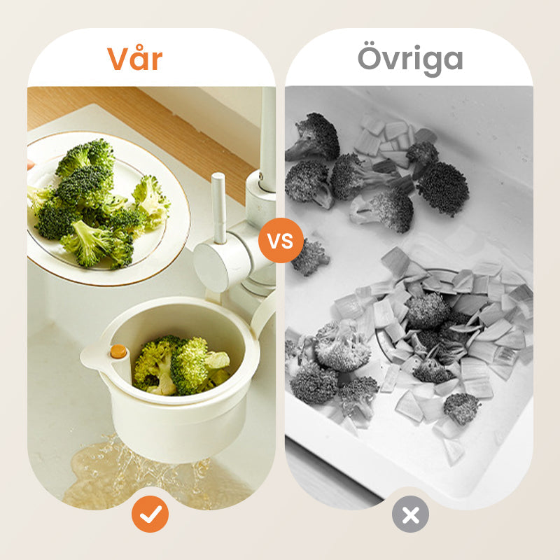 🏡2025 Zomerbesteller🎁Multifunctionele afvoermand voor de gootsteen