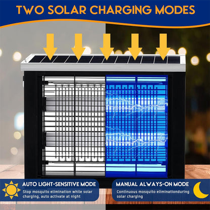 🦟 NU 50% KORTING! ☀️ Krachtige zonne-energie-insectenverdelger van 3500 V – voor binnen en buiten, waterdicht en zonder chemicaliën voor effectieve bescherming 🏠