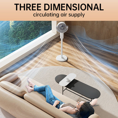 ❄️ZOMER-SPECIALE AANBIEDING🌀 50% KORTING! Stille USB-vloerventilator – 5 snelheden, 90°-oscillatie, minder dan 36 dB. Perfect voor in de slaapkamer of op kantoor. 🌬️✅